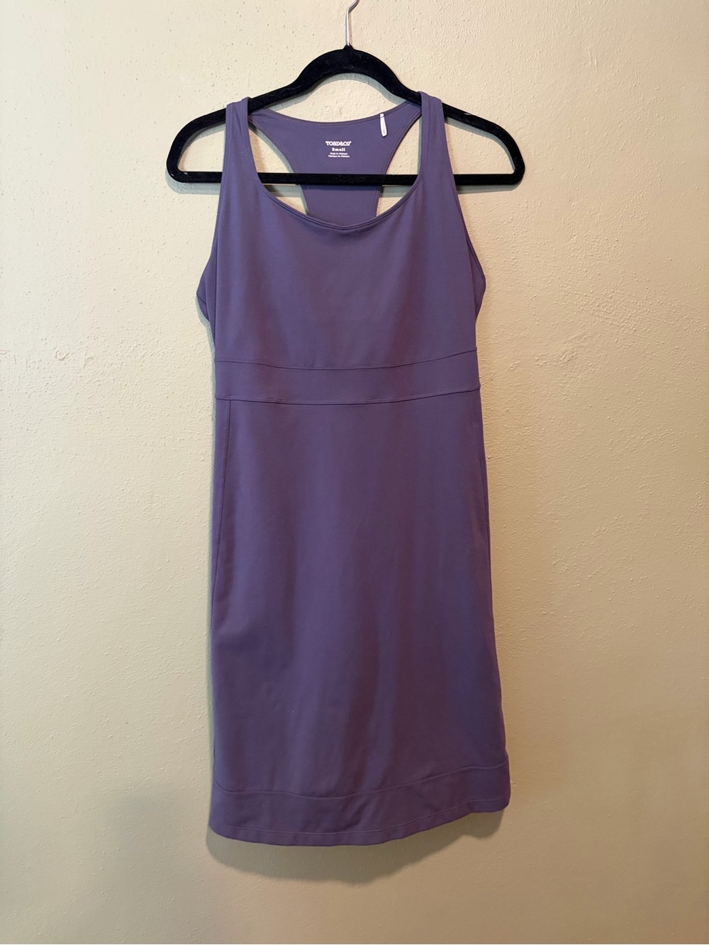Toad&Co Gray Athletic Tank Dress